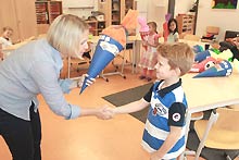 Fit für den Schulbeginn (Foto: Theresa Krapf/MGH)