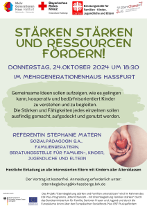 Flyer "Stärken stärken und Ressourcen fördern"