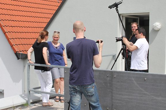Filmteam zu Besuch im MGH Filmteam zu Besuch im MGH