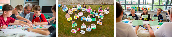 LdE Grundschule Ebern, 4. Klasse: „MAL alt werden“ (Fotos: René Ruprecht und MGH-Team)