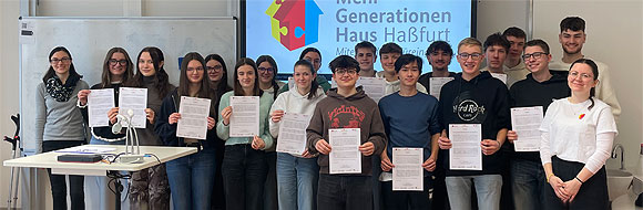 Gesellschaftliches Engagement auf dem Stundenplan der Regiomontanus-Gymnasiasten