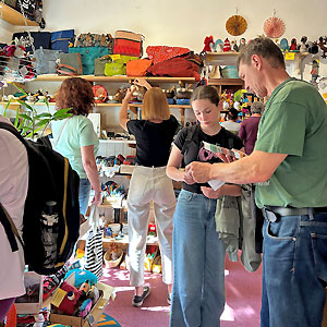Nachhaltigkeit und Fairtrade - Vortrag in Zusammenarbeit mit dem Weltladen Haßfurt (Foto: Friederike Schulz / MGH)