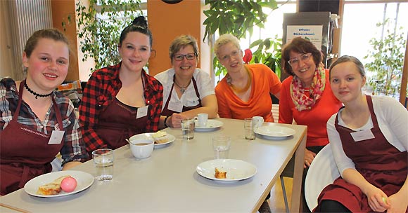 Sprachcafé "Rund ums Ei" mit Berufsfachschülern