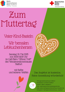 Vater-Kind-Basteln zum Muttertag