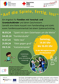 Auf die Spiele, fertig, LOS!