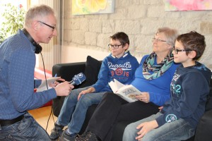 Radiobeitrag Bildungspatenschaften: Norbert Steiche im Gespräch mit Rita Wohlleben