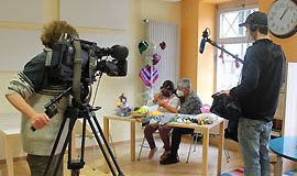Das Bayerische Fernsehen zu Gast im MGH Haßfurt