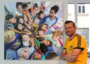 René Ruprecht bei seiner Foto-Ausstellungseröffnung 'Zusammenhalt fördern, Integration stärken' (Foto: Chr. Reuther)