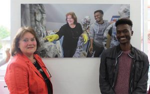 Ausstellungseröffnung "Zusammenhalt fördern, Integration stärken" (Foto: Chr. Reuther)