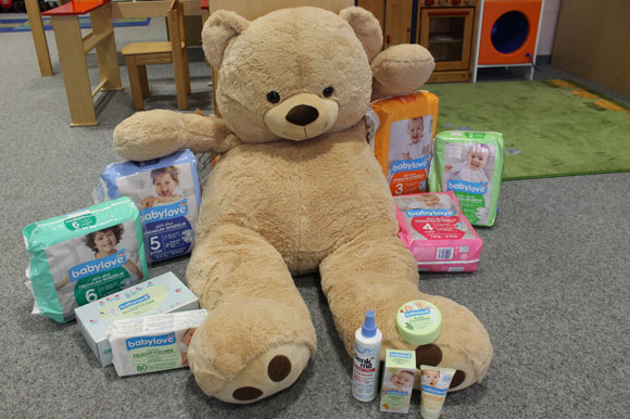 Danke für die Windelspenda