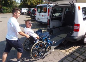 BRK Fahrdienst (Rollstuhl)