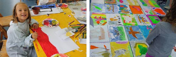 FerienKUNSTwoche 2018: Vögel im Kunsthaus