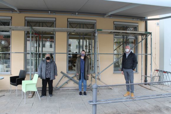 Sonnenmarkise zu Weihnachten