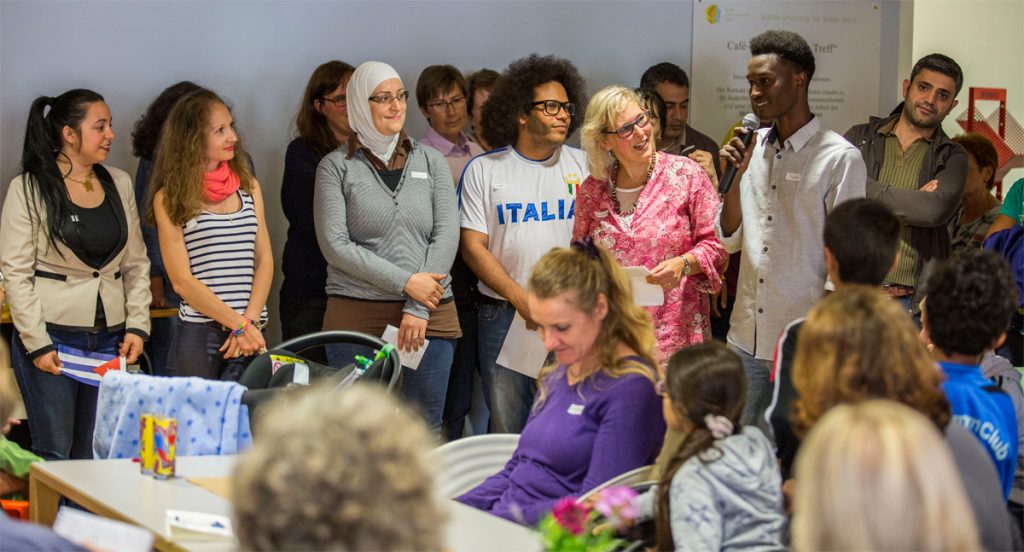 Eröffnung MGH-Sprachcafé im Juni 2016 (Foto: René Ruprecht)