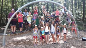 Der Ausflug in den Waldspielplatz nach Hundelshausen sorgte für Spaß und Abkühlung Vorhang auf und Bühne frei - Sommerferienprogramm: Der Ausflug in den Waldspielplatz nach Hundelshausen sorgte für Spaß und Abkühlung